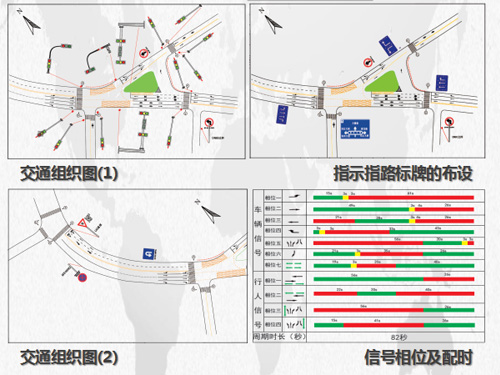 重慶云陽濱江大道-大雁路交叉口運營優(yōu)化方案